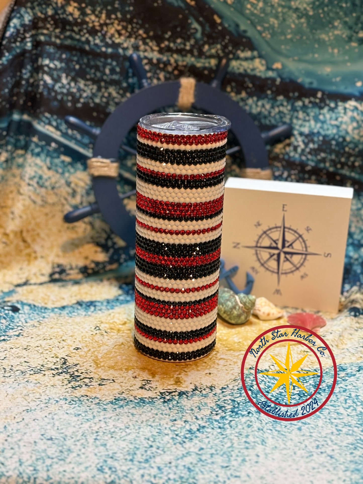 Football Serape Tumbler