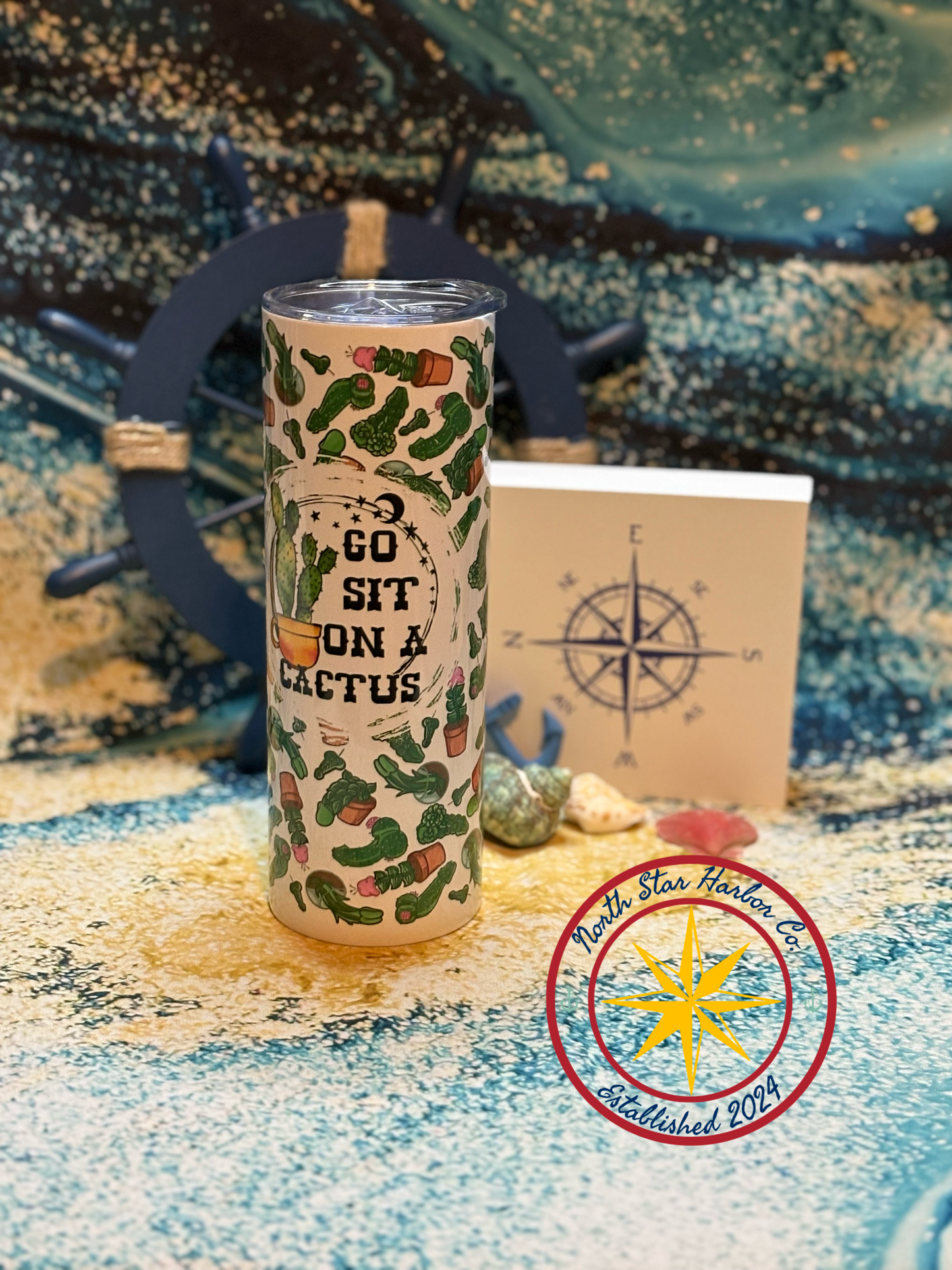 Go sit on a cactus tumbler