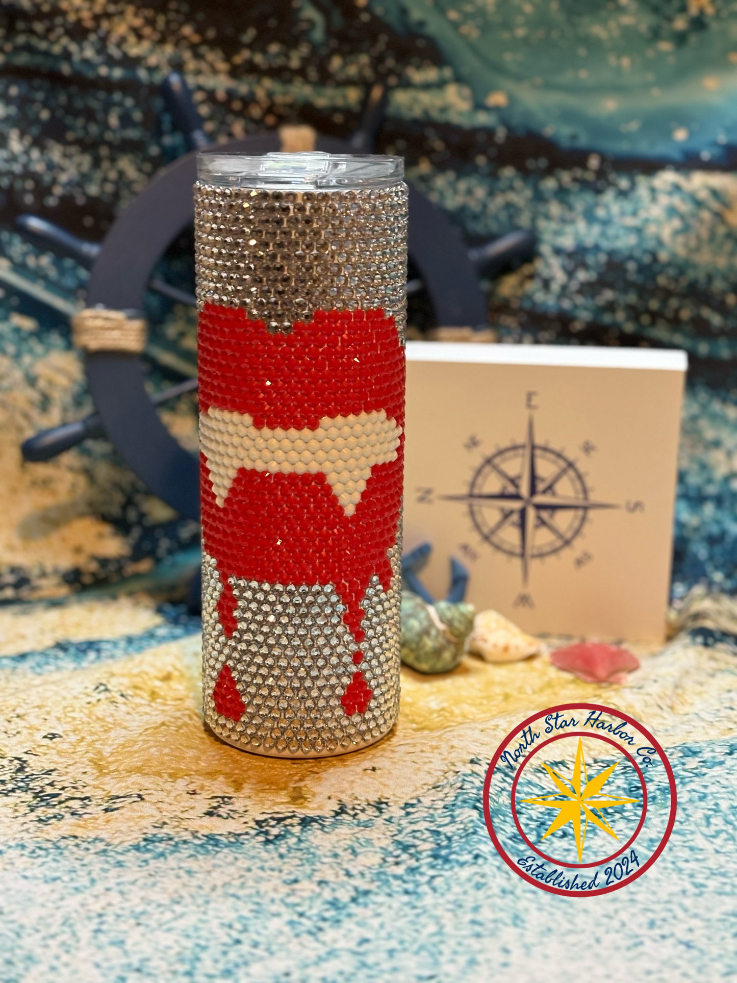 Vampire lip drip Tumbler