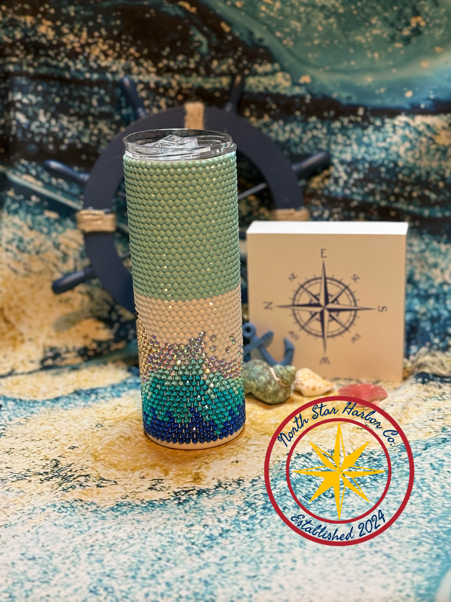 Mermaid Sillohette Tumbler