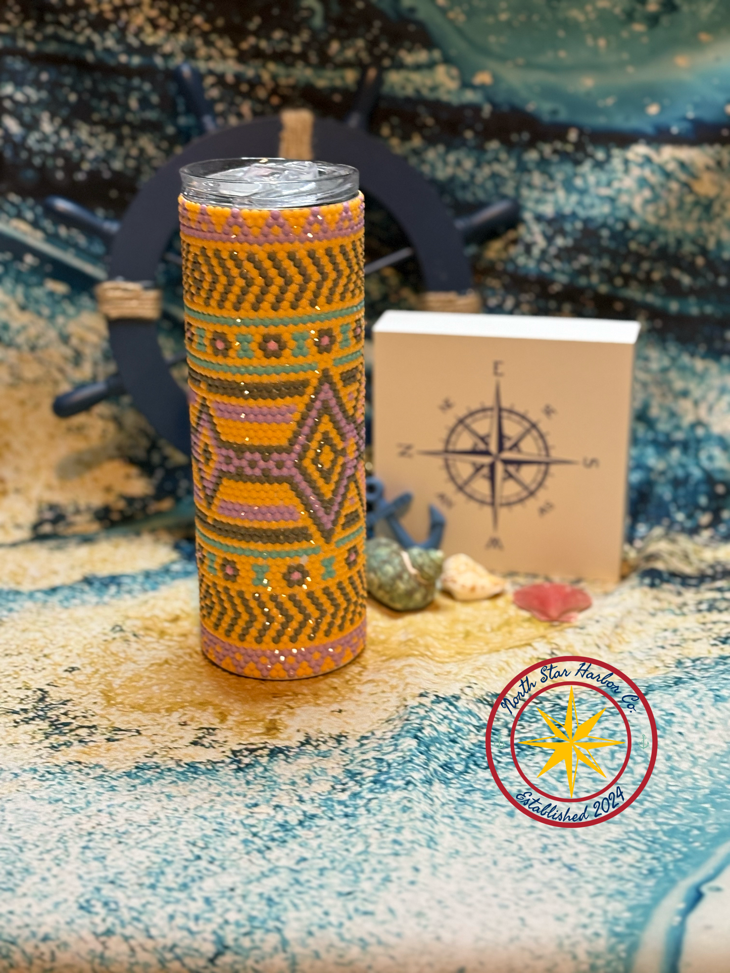 Self-love Rhinestone Tumbler