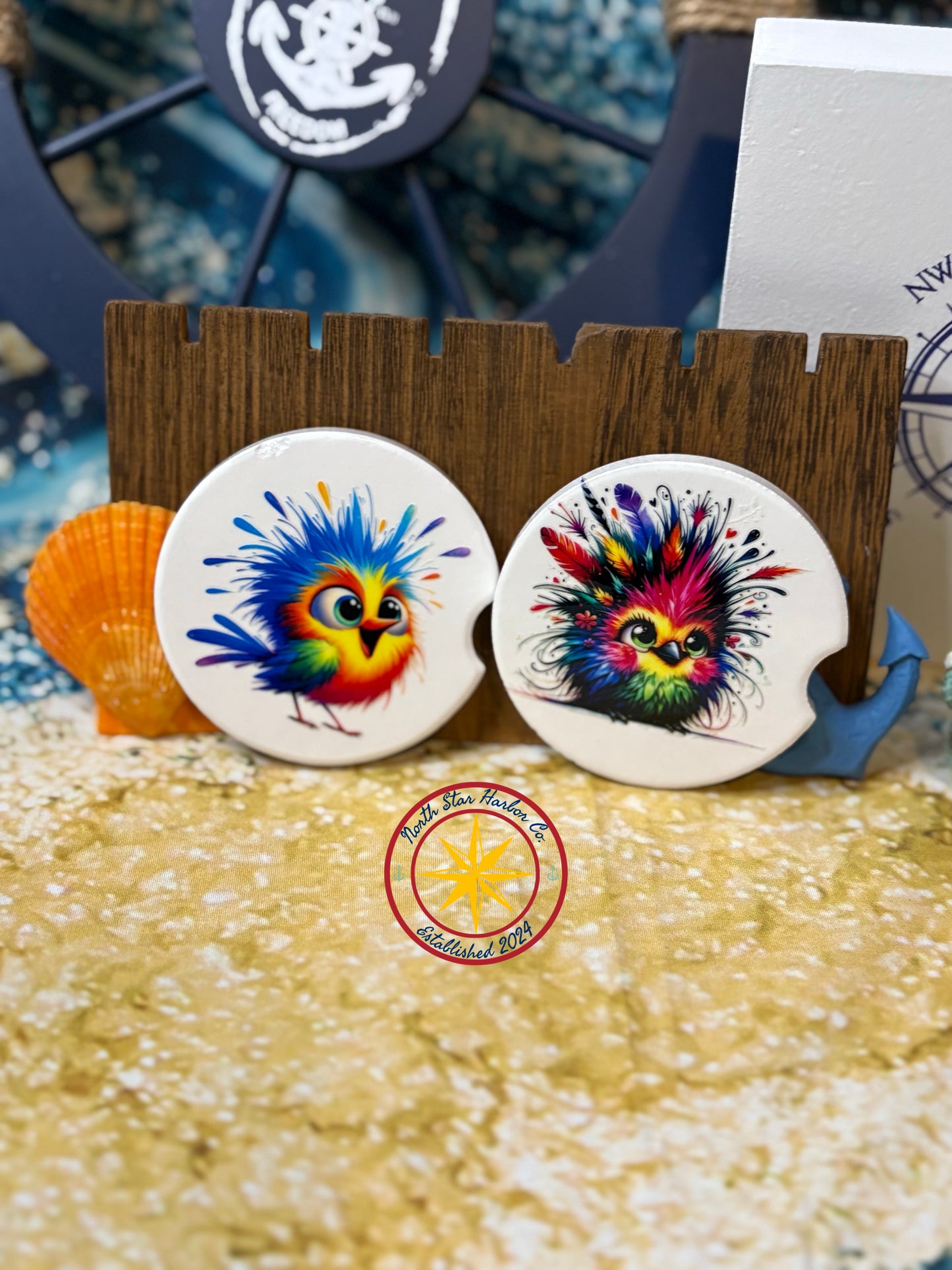 Car Coaster (Set of 2)