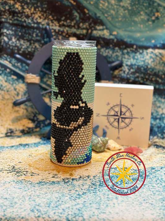 Mermaid Sillohette Tumbler