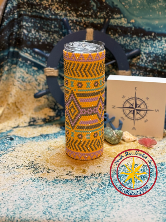 Self-love Rhinestone Tumbler