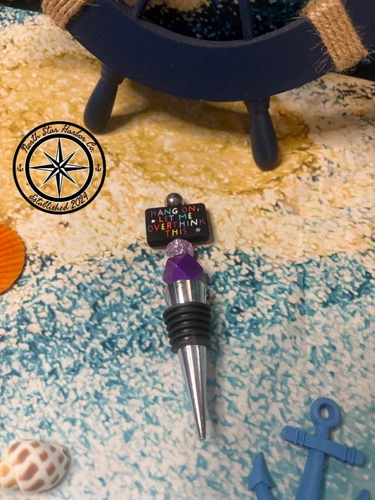 Overthink Wine Stopper