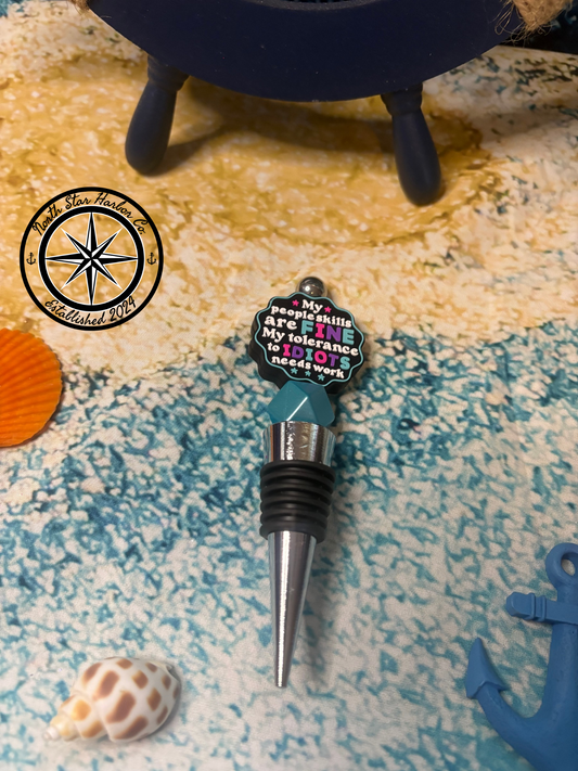Mind Wine Stopper