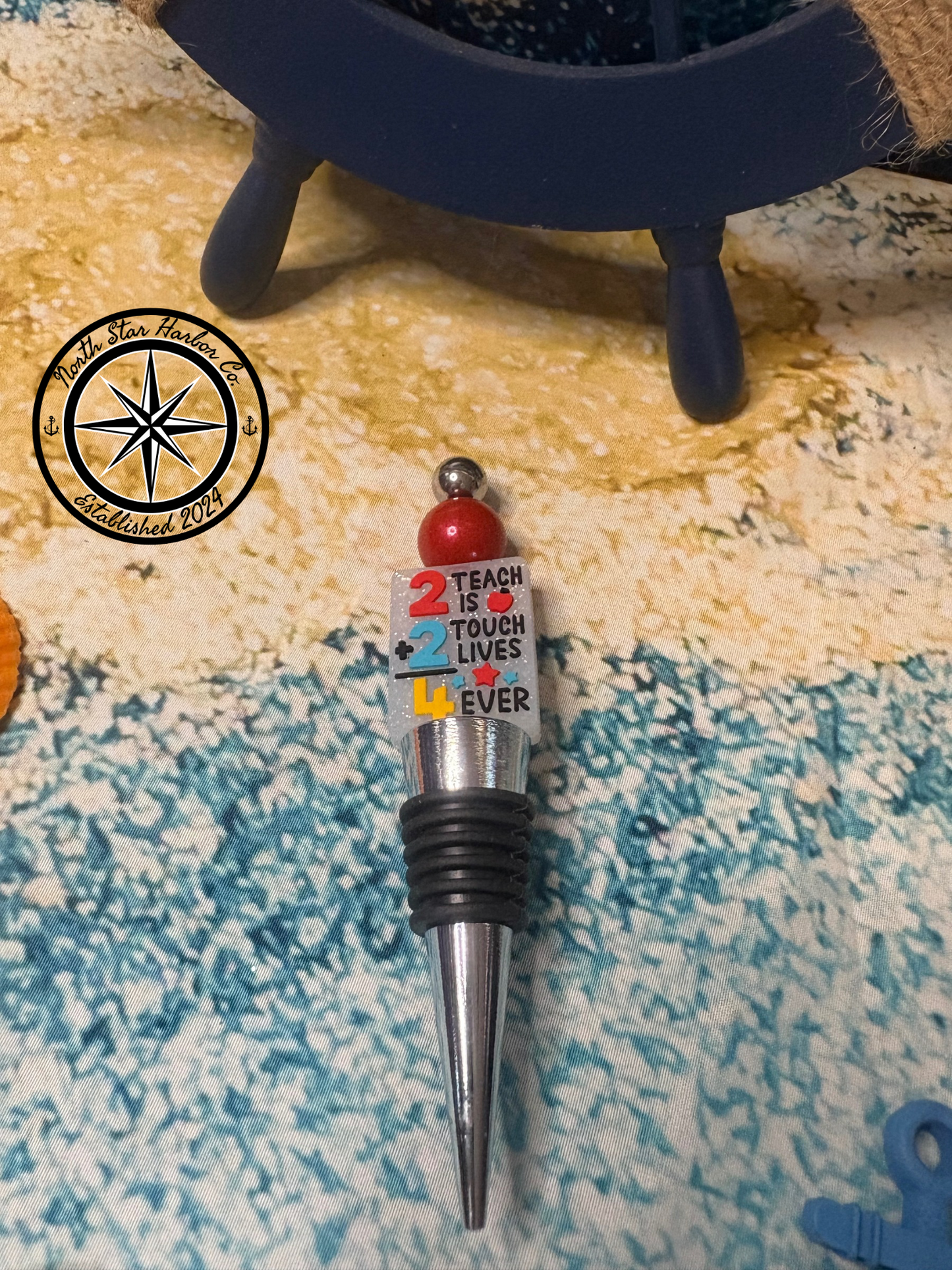 Teacher Wine Stopper