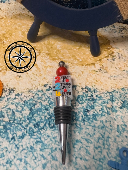 Teacher Wine Stopper